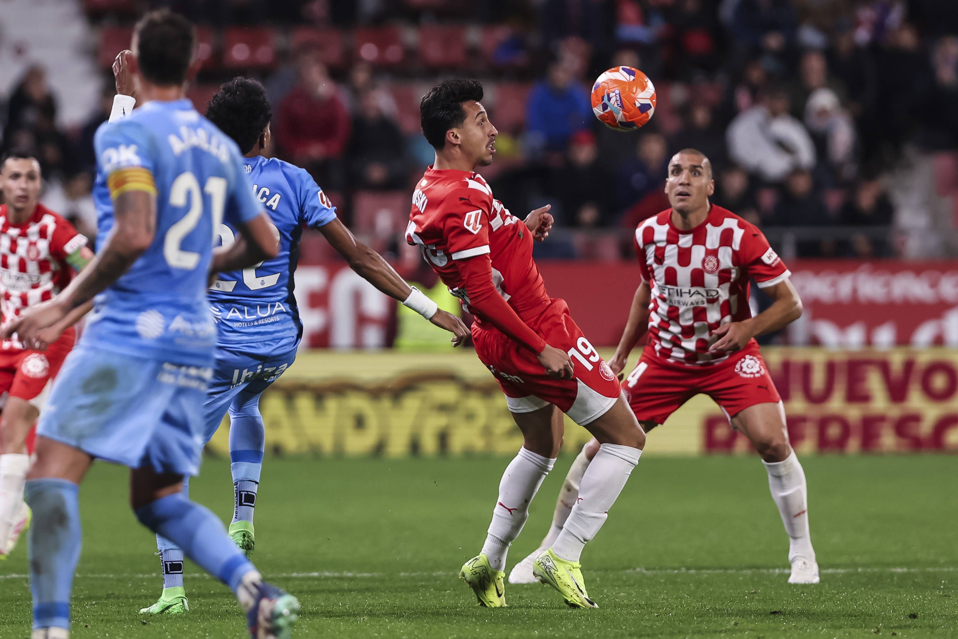 Bojan Miovski of Girona FC