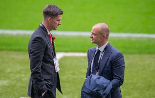 Ross Doohan with Shaun Maloney