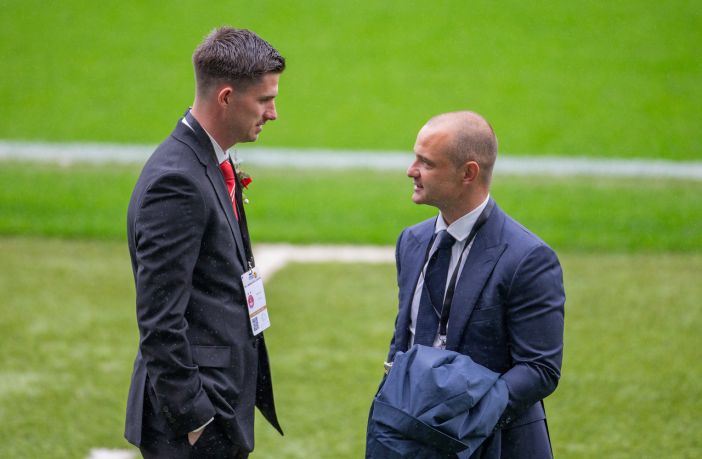 Ross Doohan with Shaun Maloney