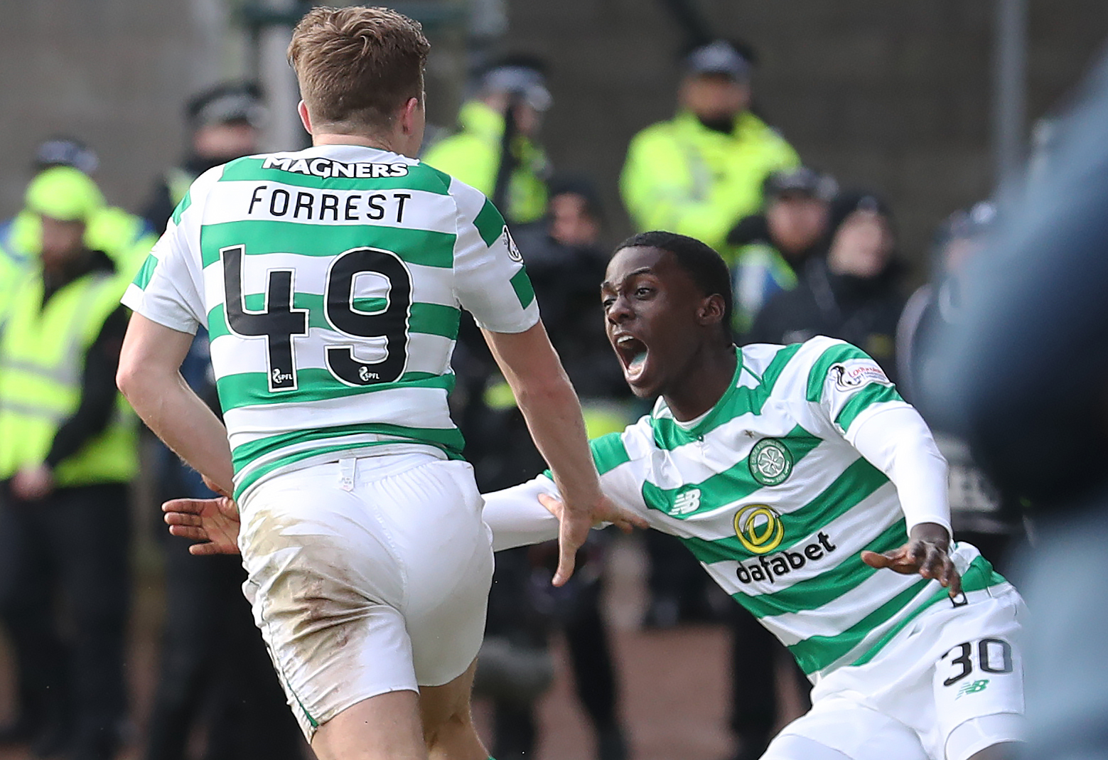 Timothy Weah of Celtic