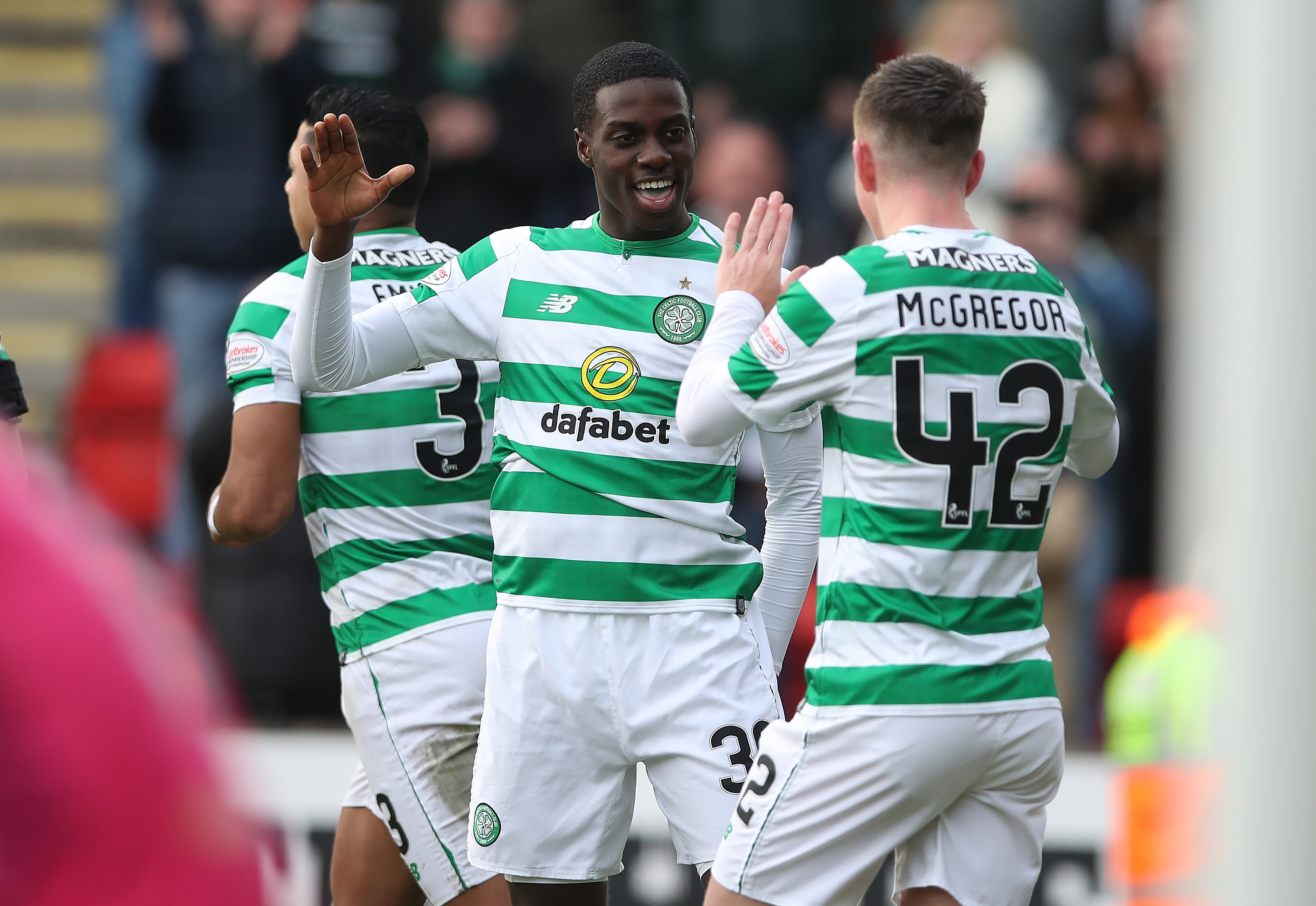 Timothy Weah of Celtic
