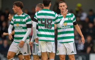 Johnny Kenny celebrates