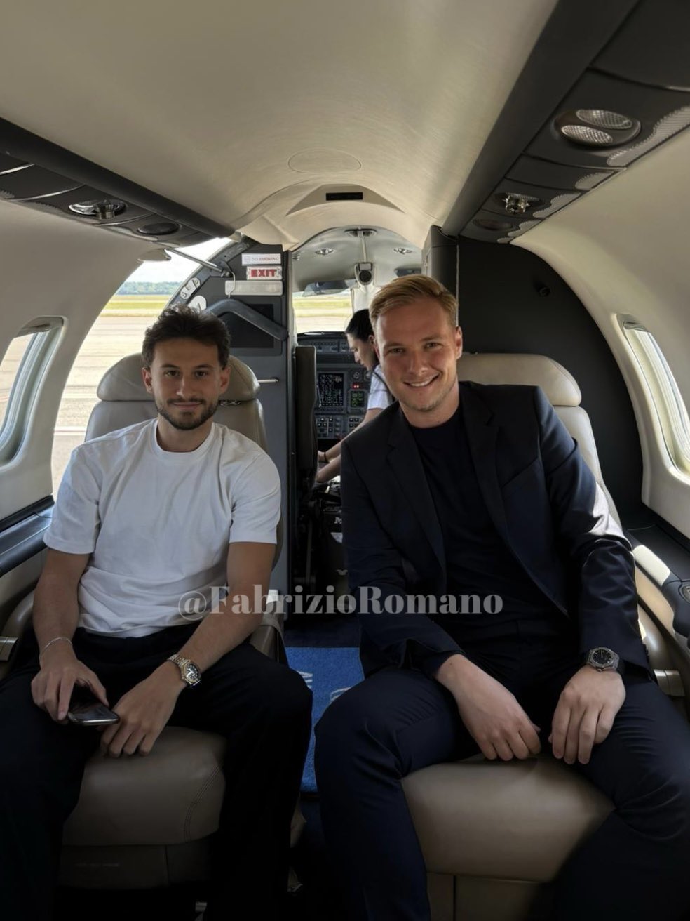 Nicolas Kuhn on his way to Como