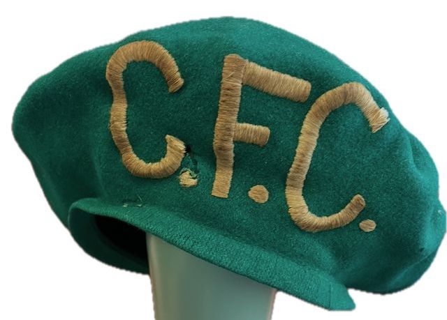 Will Quinn’s CFC beret from the tour of 1931