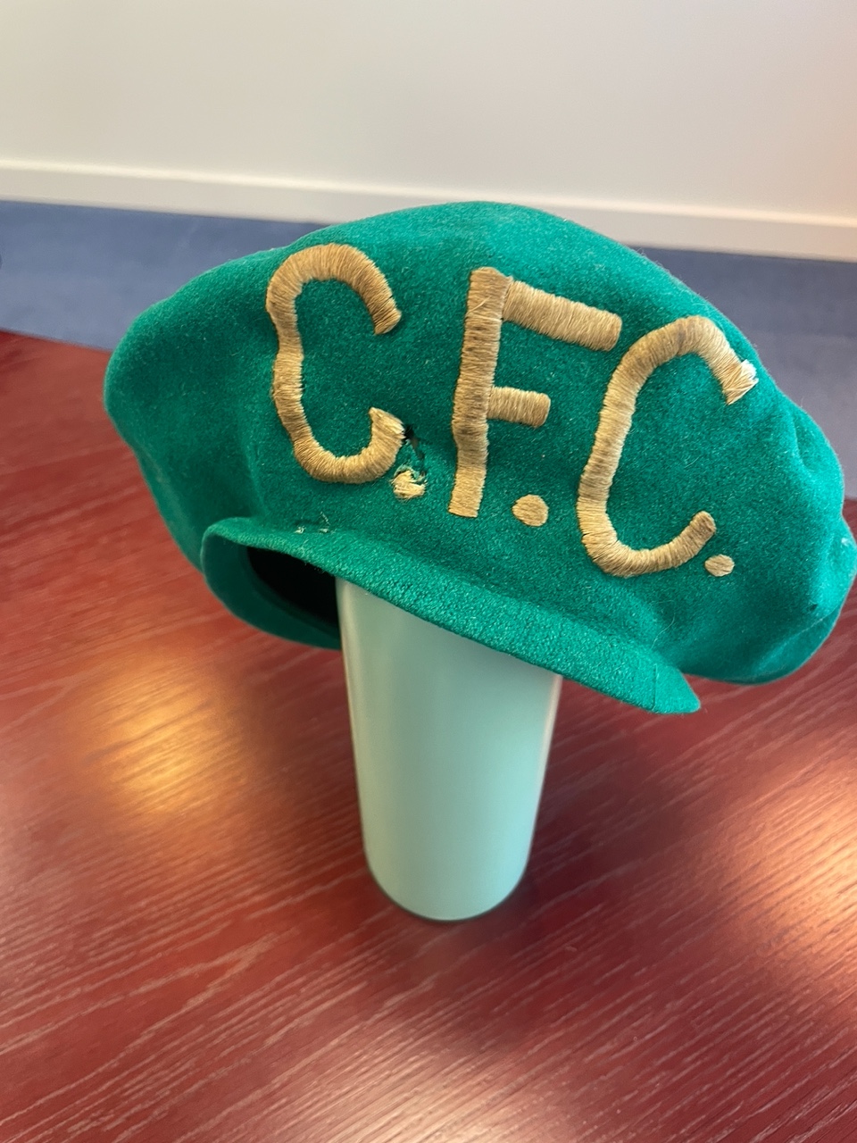 Will Quinn’s CFC beret from the tour of 1931