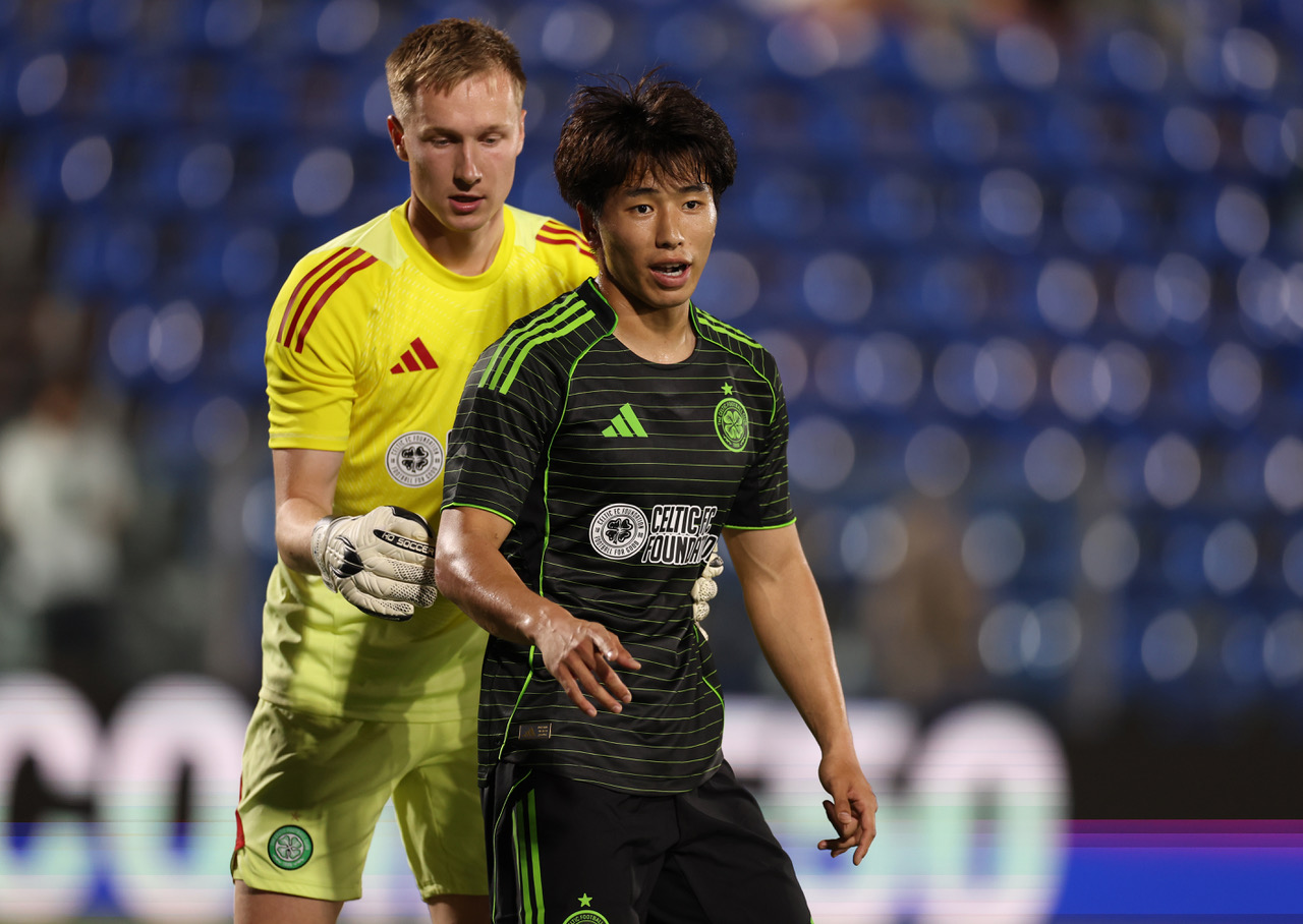 Shin Yamada of Celtic FC