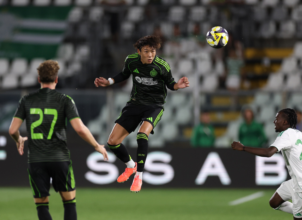 Hayato Inamura of Celtic FC