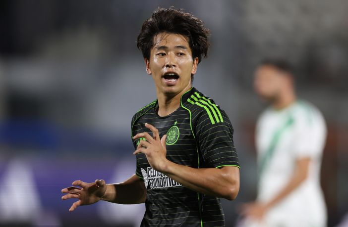 Shin Yamada of Celtic FC