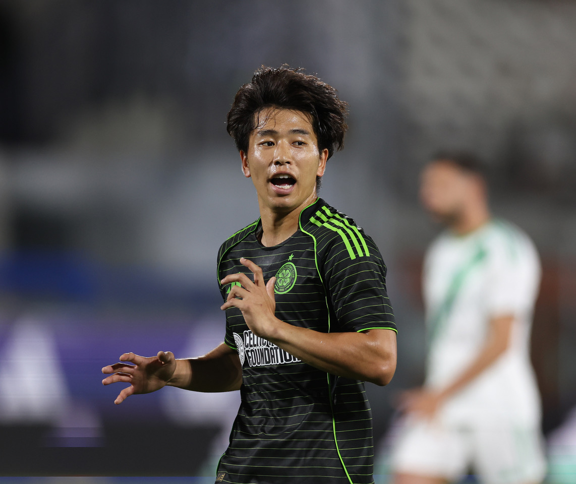 Shin Yamada of Celtic FC