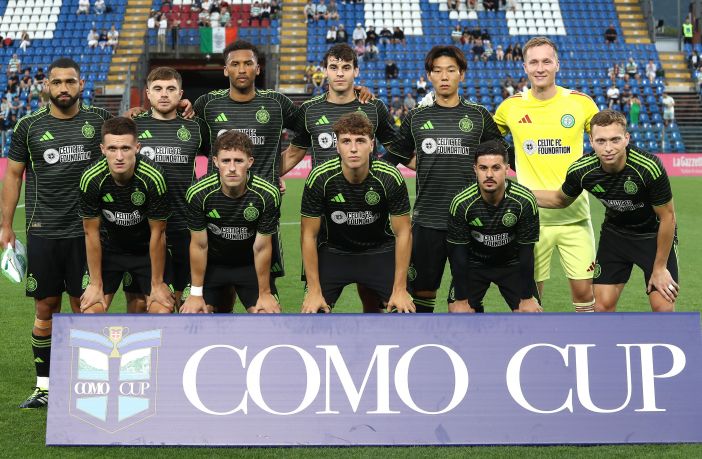 Celtic FC team line up