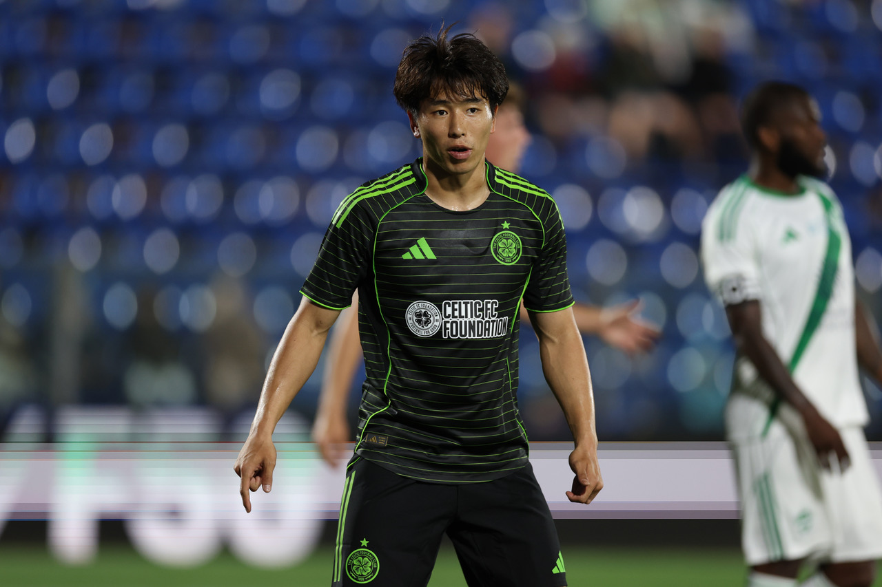 Shin Yamada of Celtic FC