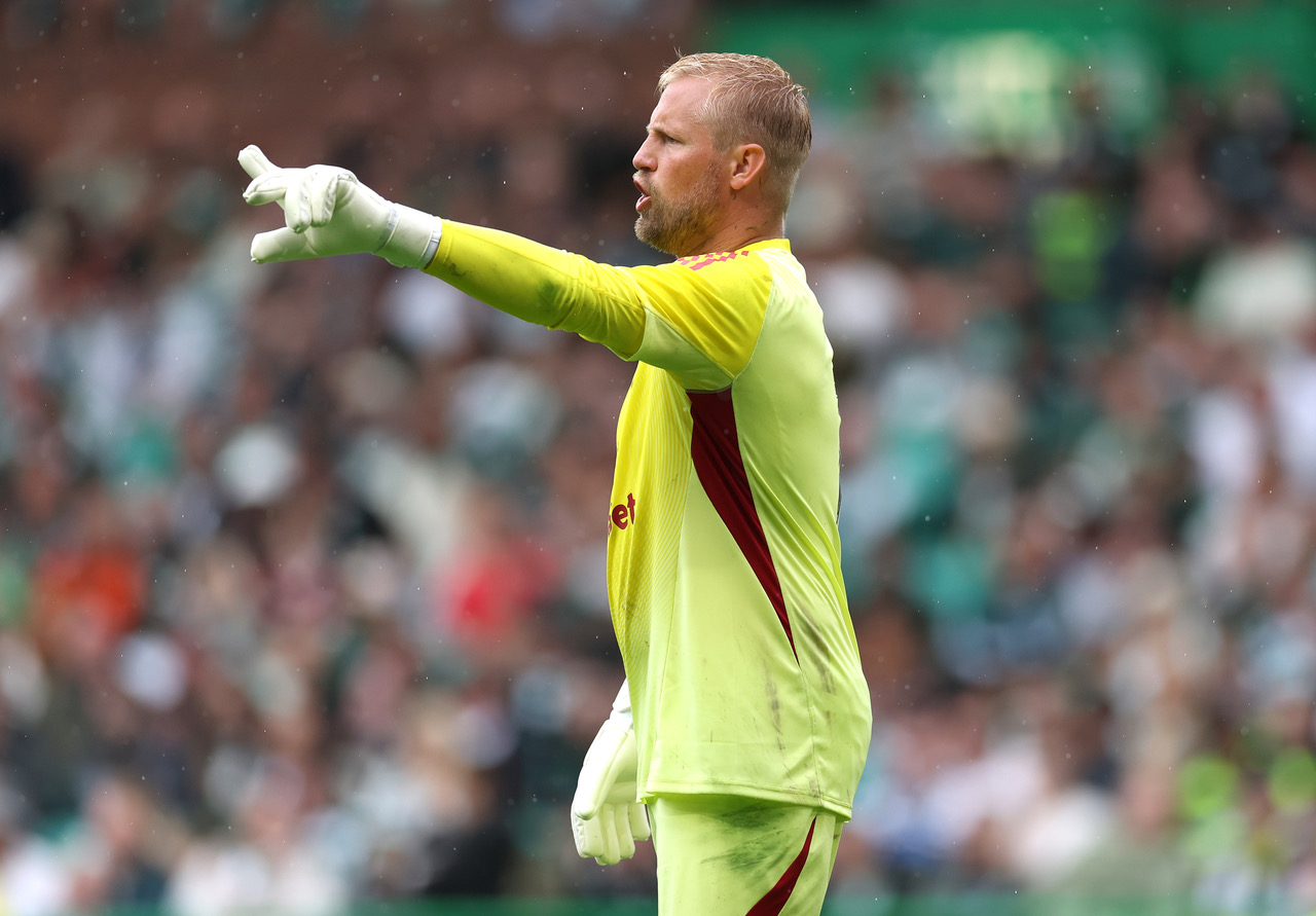 Celtic goalkeeper Kasper Schmeichel