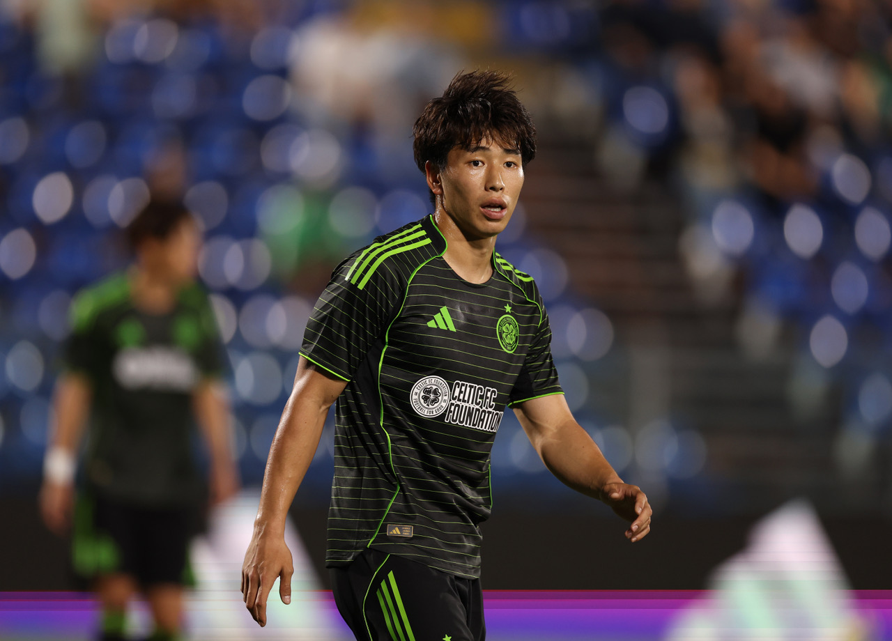 Shin Yamada of Celtic FC
