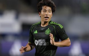Shin Yamada of Celtic FC