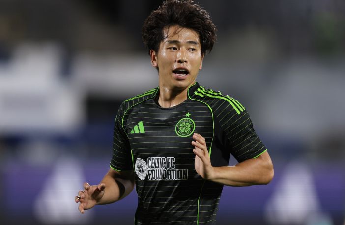 Shin Yamada of Celtic FC