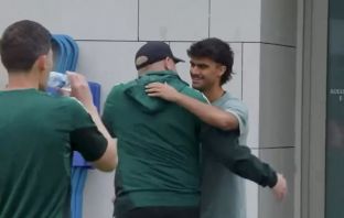 Jota at Celtic's training camp in Portugal