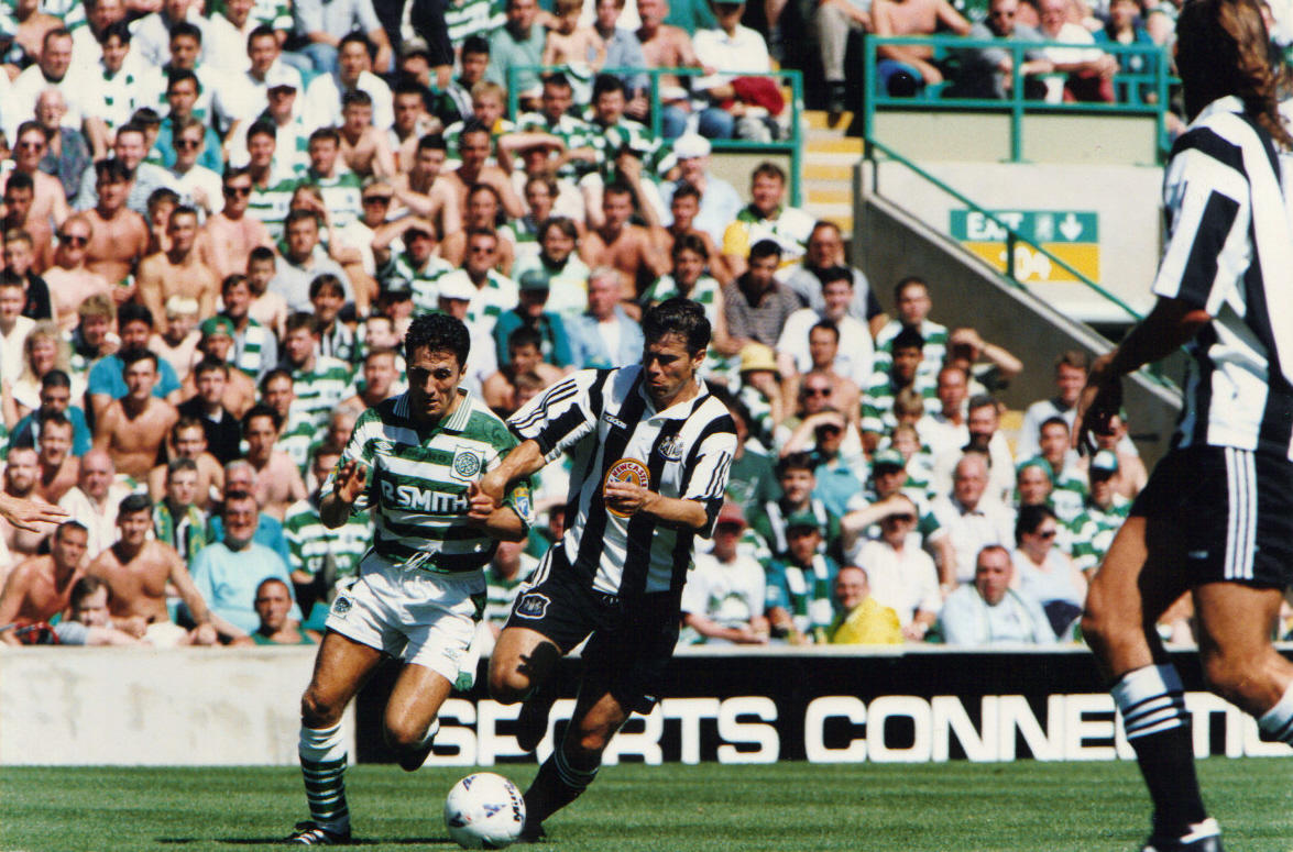 Celtic v Newcastle 1995