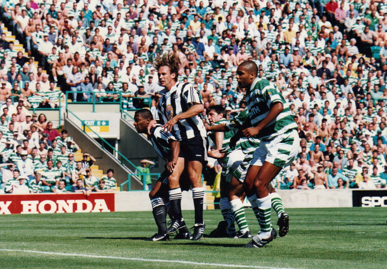 Celtic v Newcastle 1995
