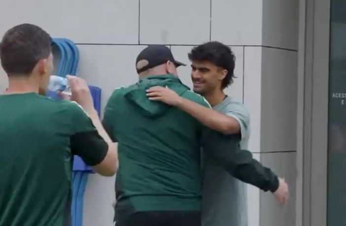 Jota at Celtic's training camp in Portugal