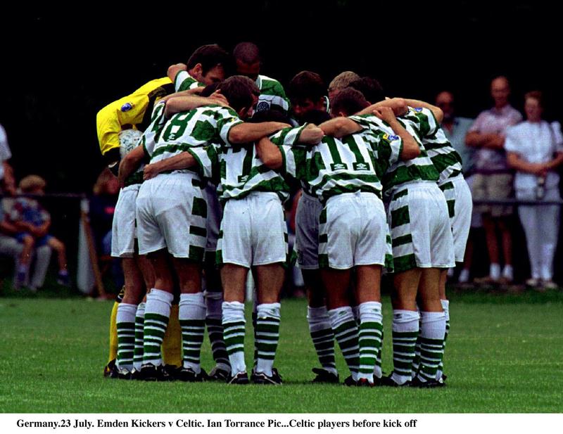 The first ever Celtic Huddle 