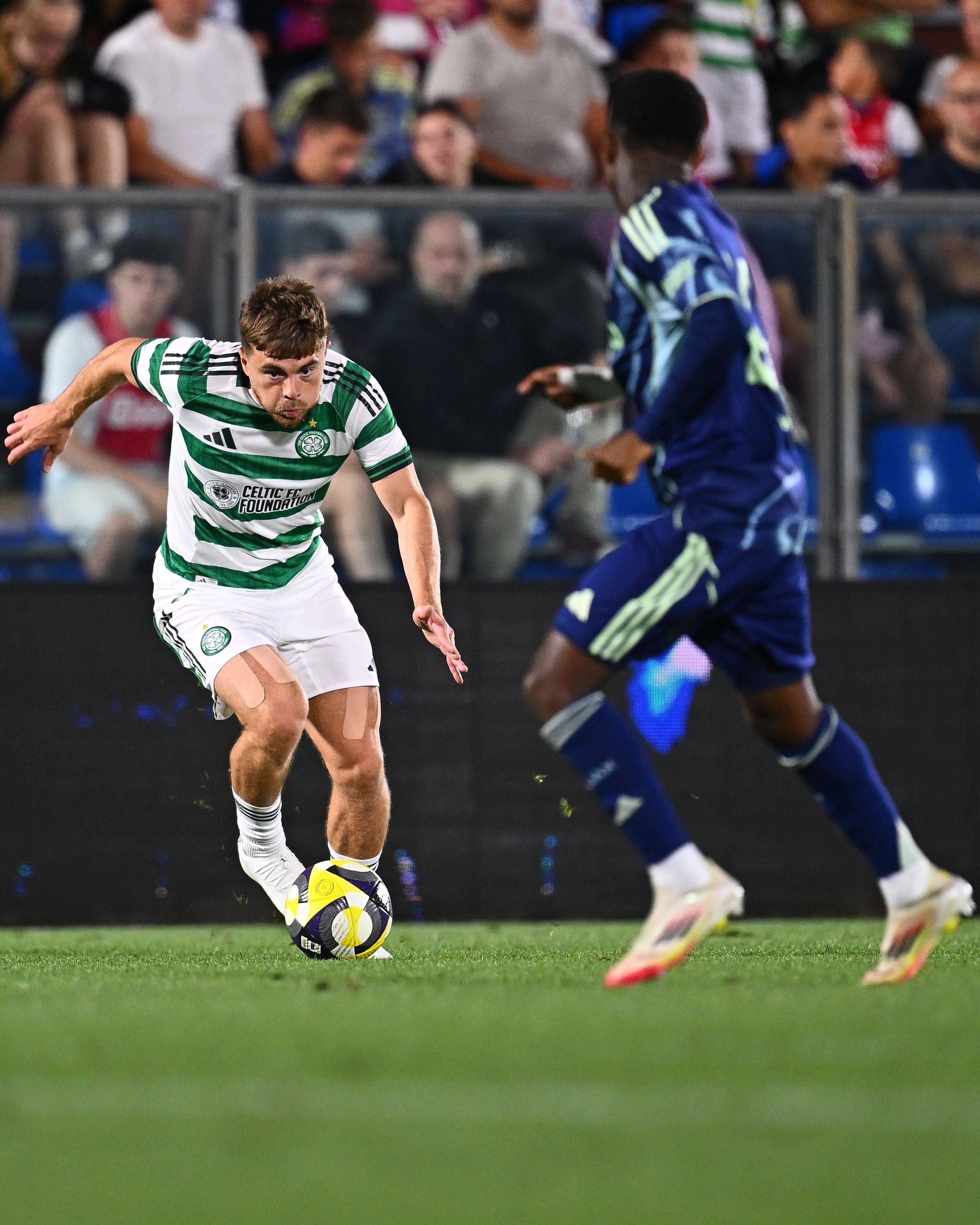 James Forrest of Celtic 