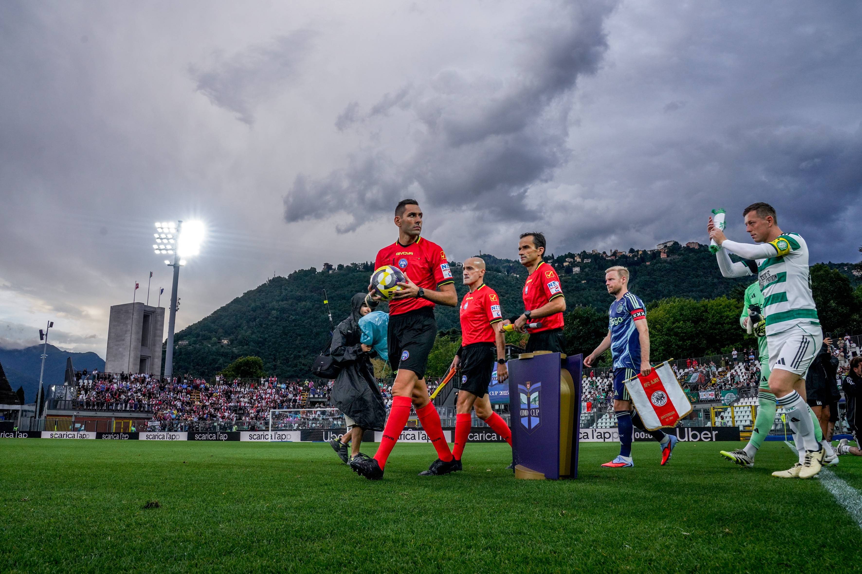 Ajax v Celtic in Como