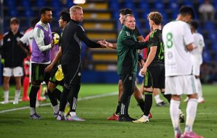 Brendan Rodgers and Callum Osmand