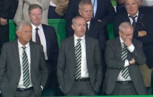 Peter Lawwell, Michael Nicholson and Christopher McKay