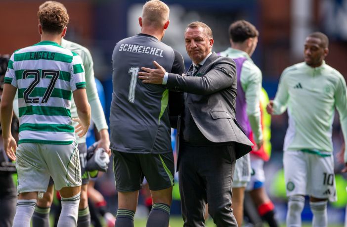 Brendan Rodgers at Ibrox.