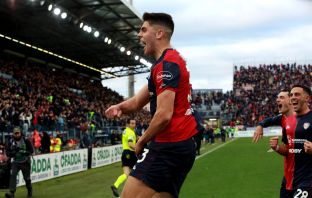 Adam Obert of Cagliari