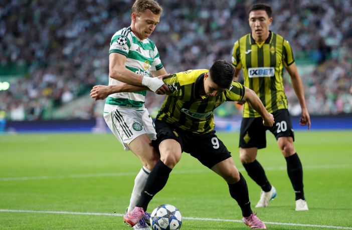 Alistair Johnston of Celtic