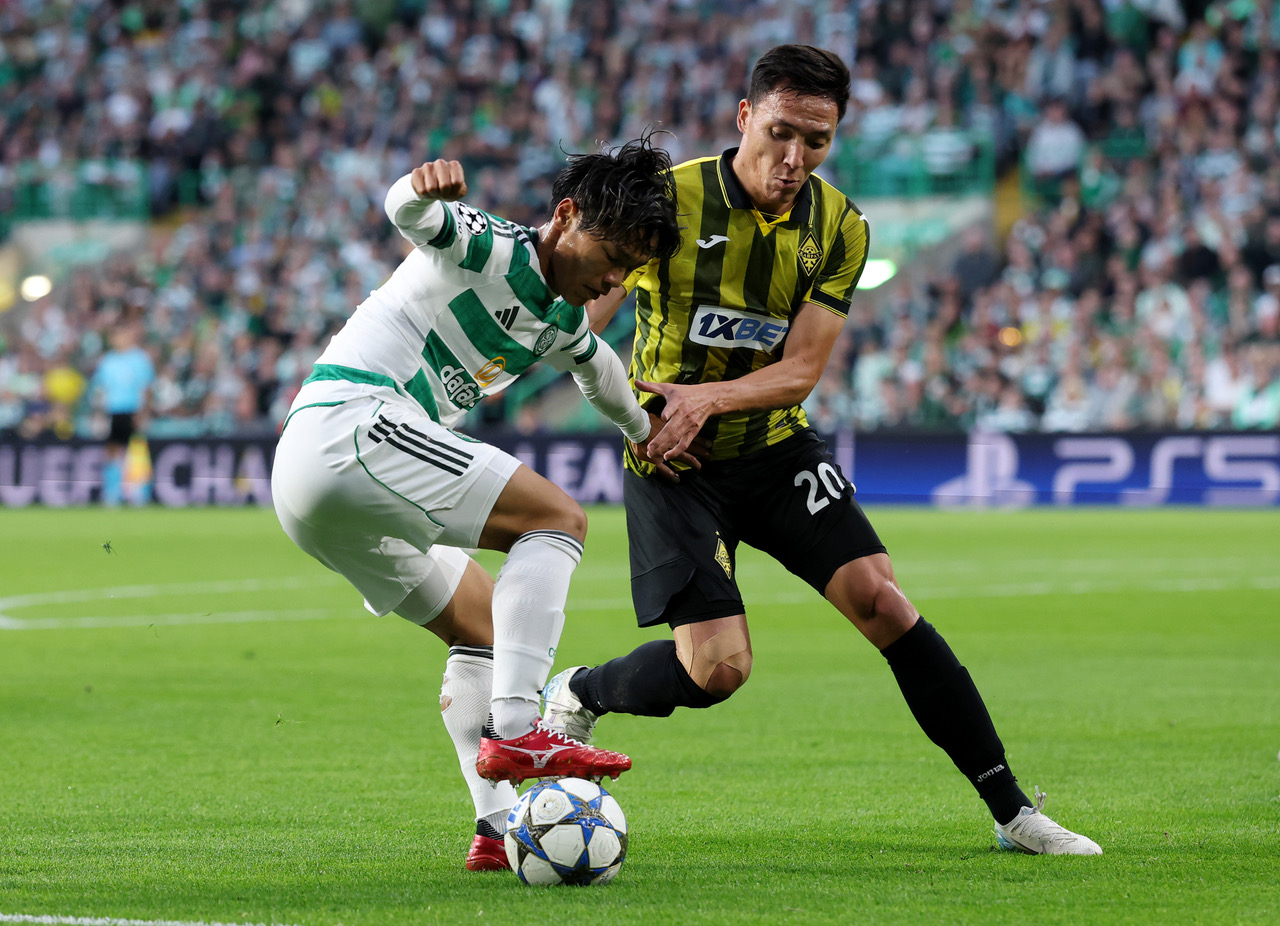 Reo Hatate of Celtic