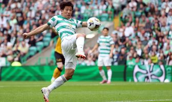 Shin Yamada of Celtic