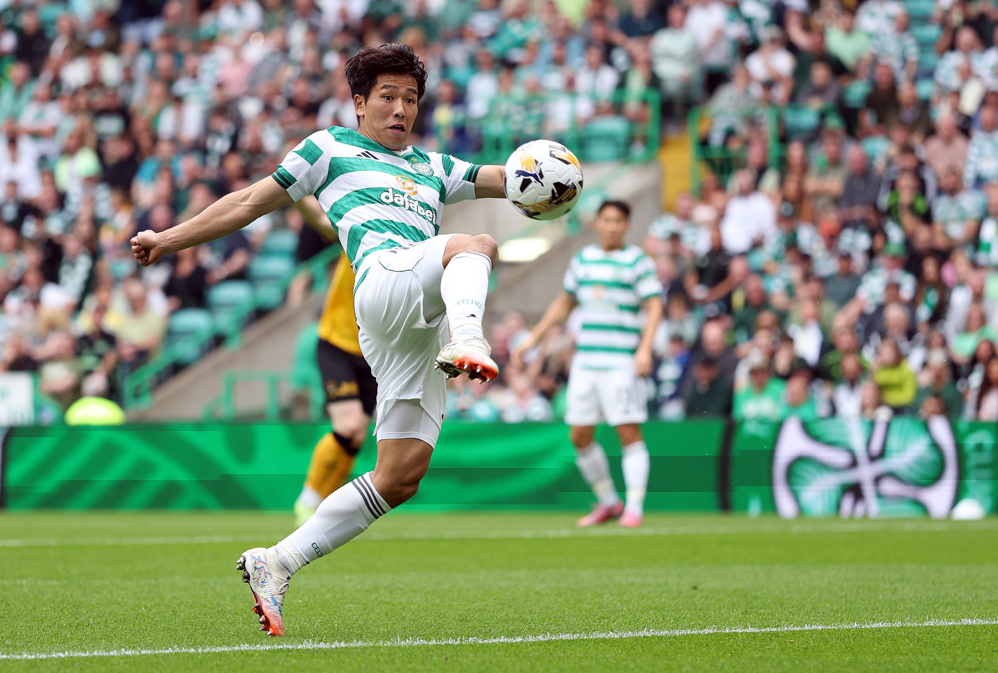 Shin Yamada of Celtic