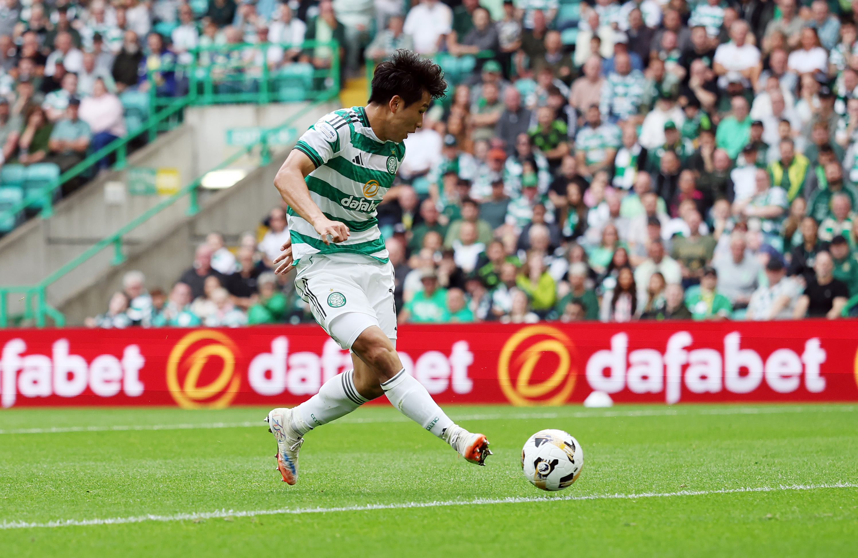 Shin Yamada of Celtic