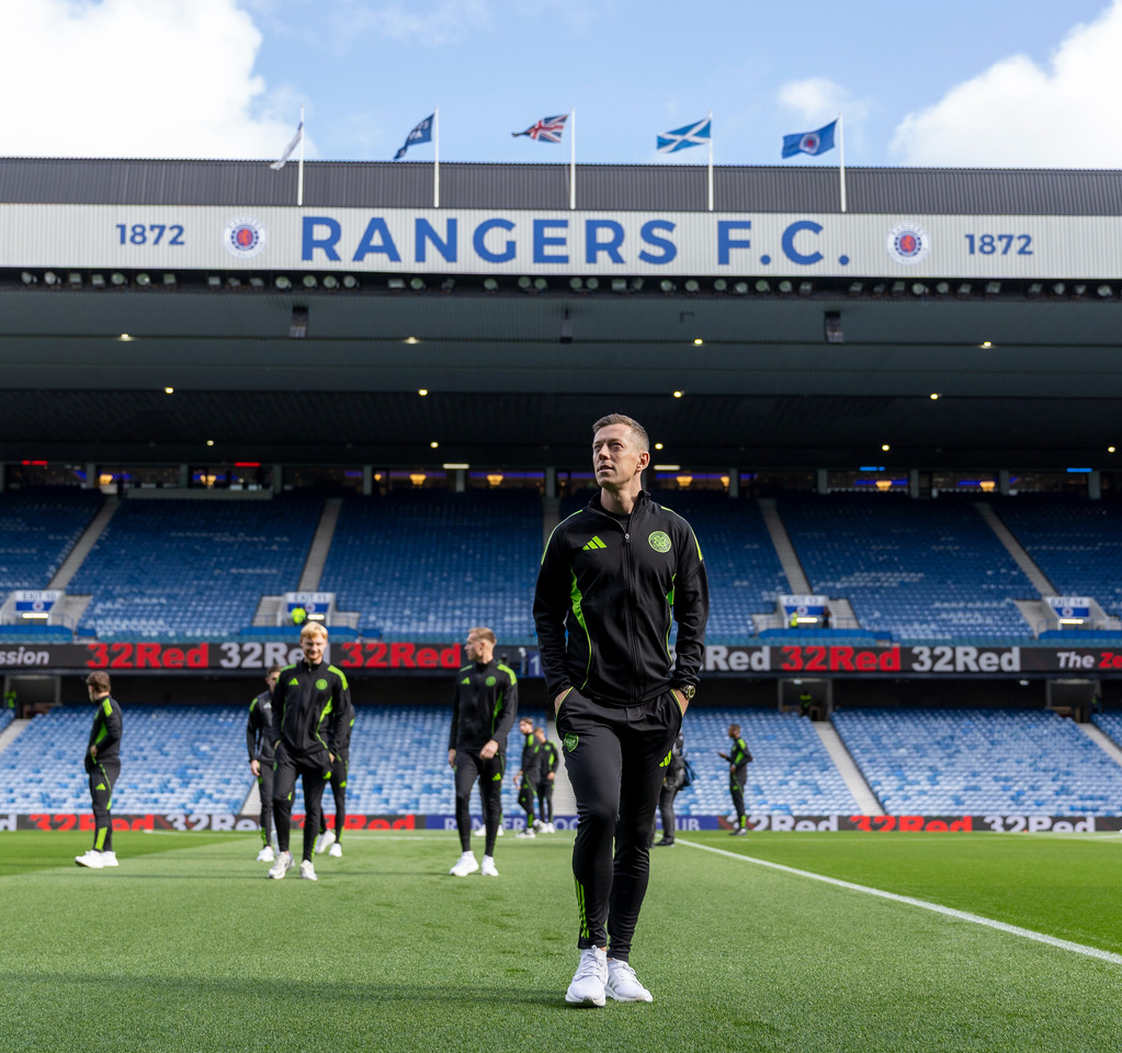 Callum McGregor at Ibrox.