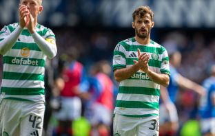 Callum McGregor and Marcelo Saracchi