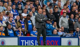Brendan Rodgers at Ibrox