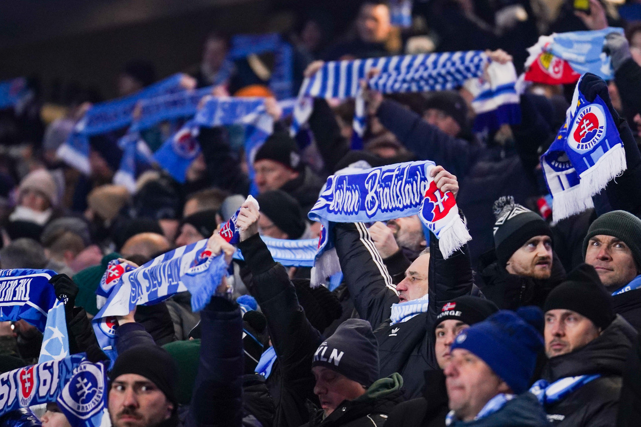 Fans of SK Slovan Bratislava