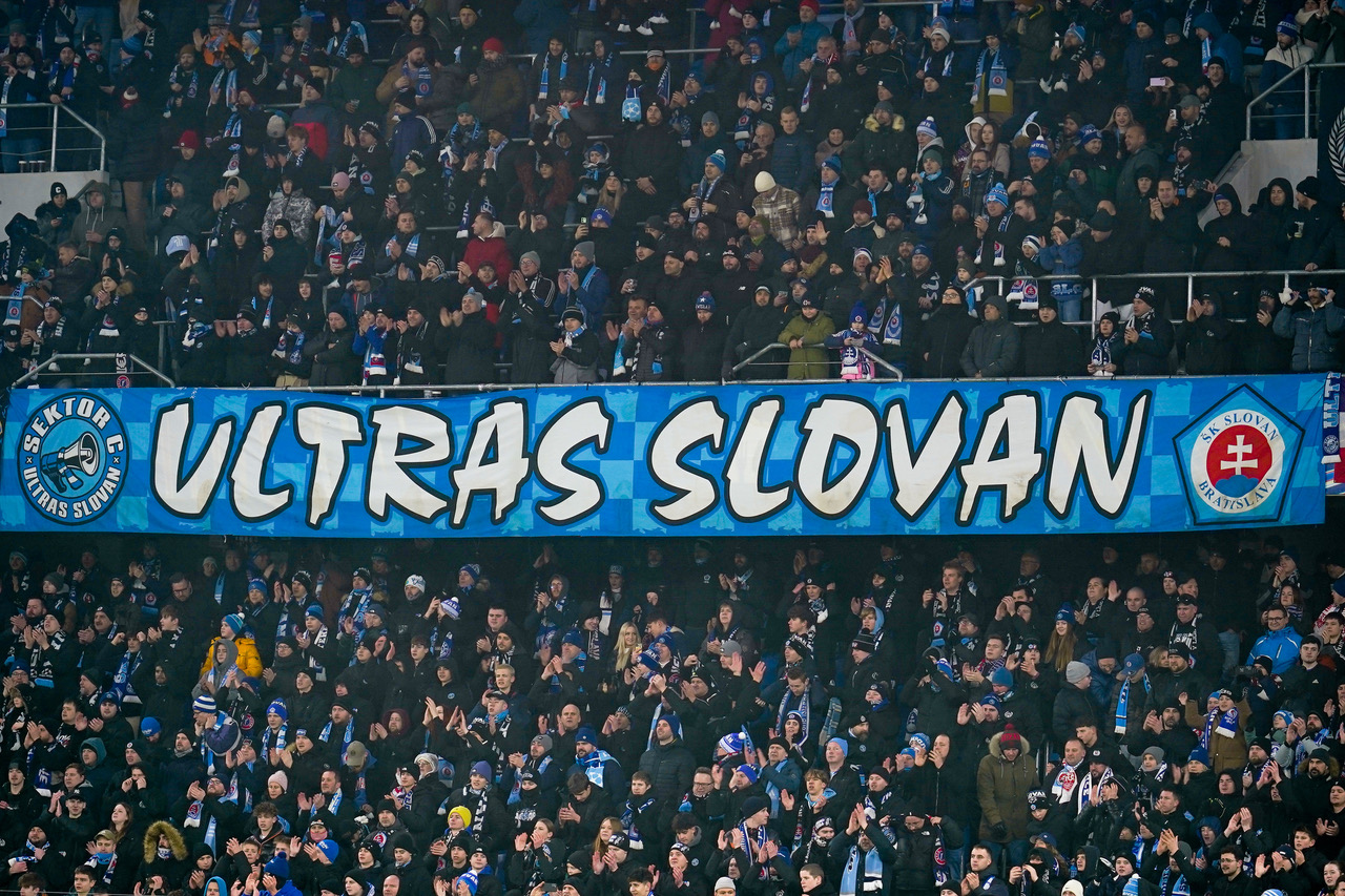 Fans of SK Slovan Bratislava