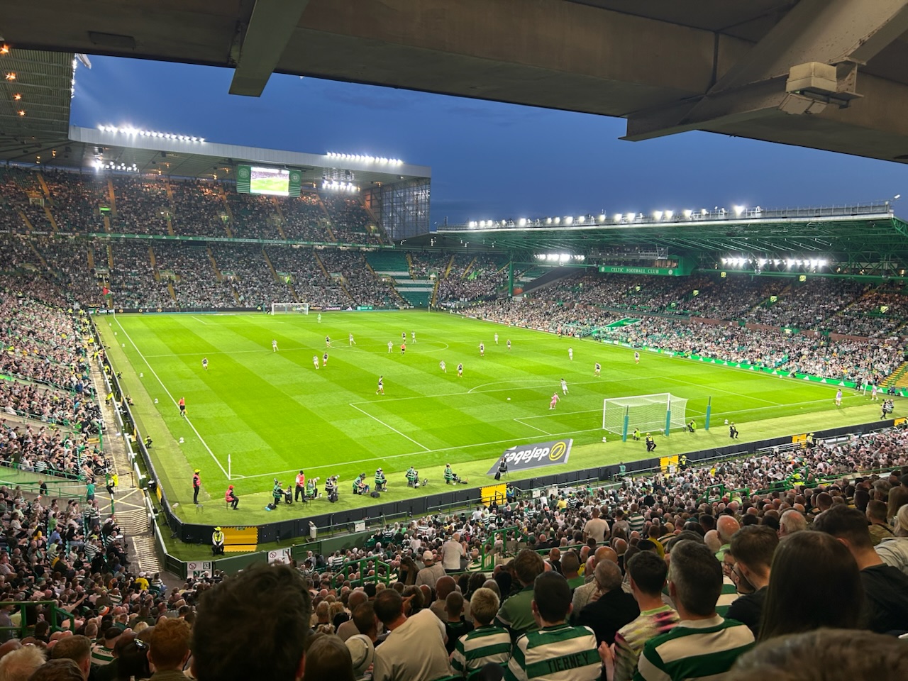 Friday night football at Celtic Park