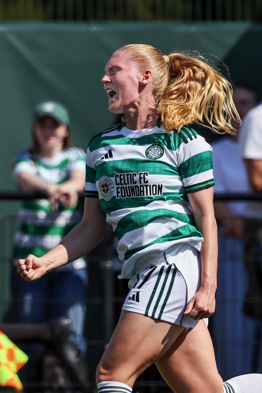 Morgan Cross celebrates 