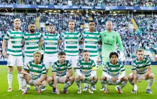 Celtic team versus Kairat Almaty