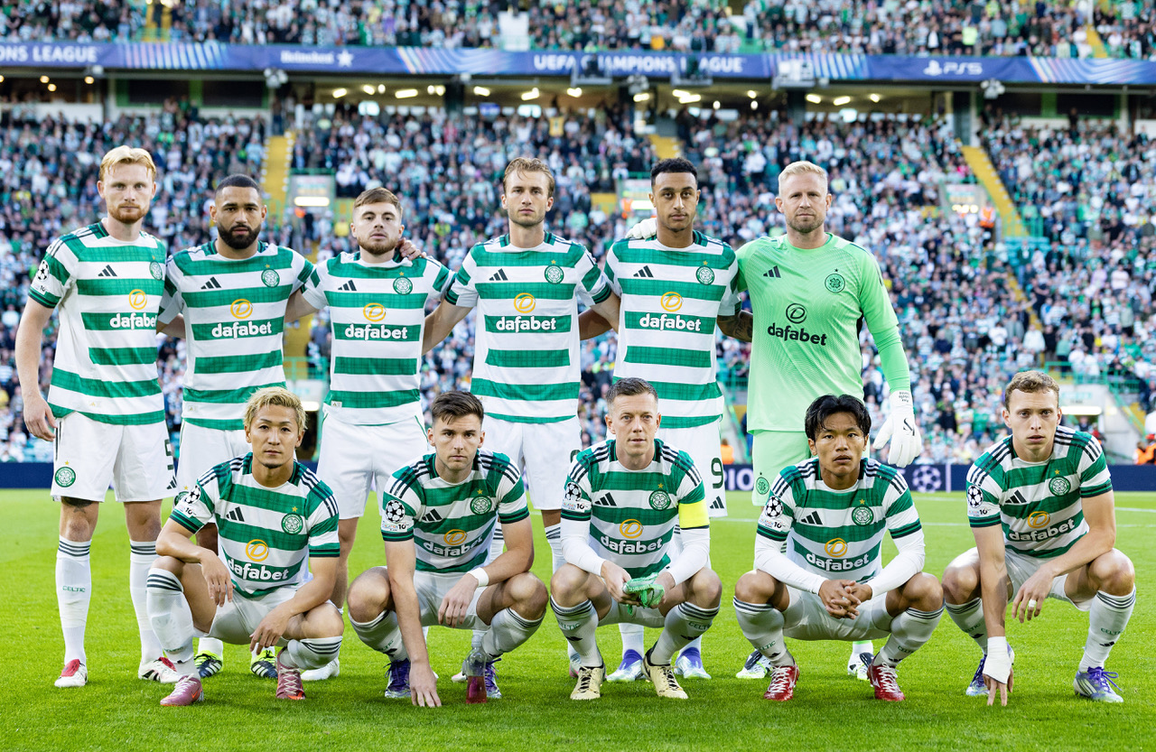 Celtic team versus Kairat Almaty