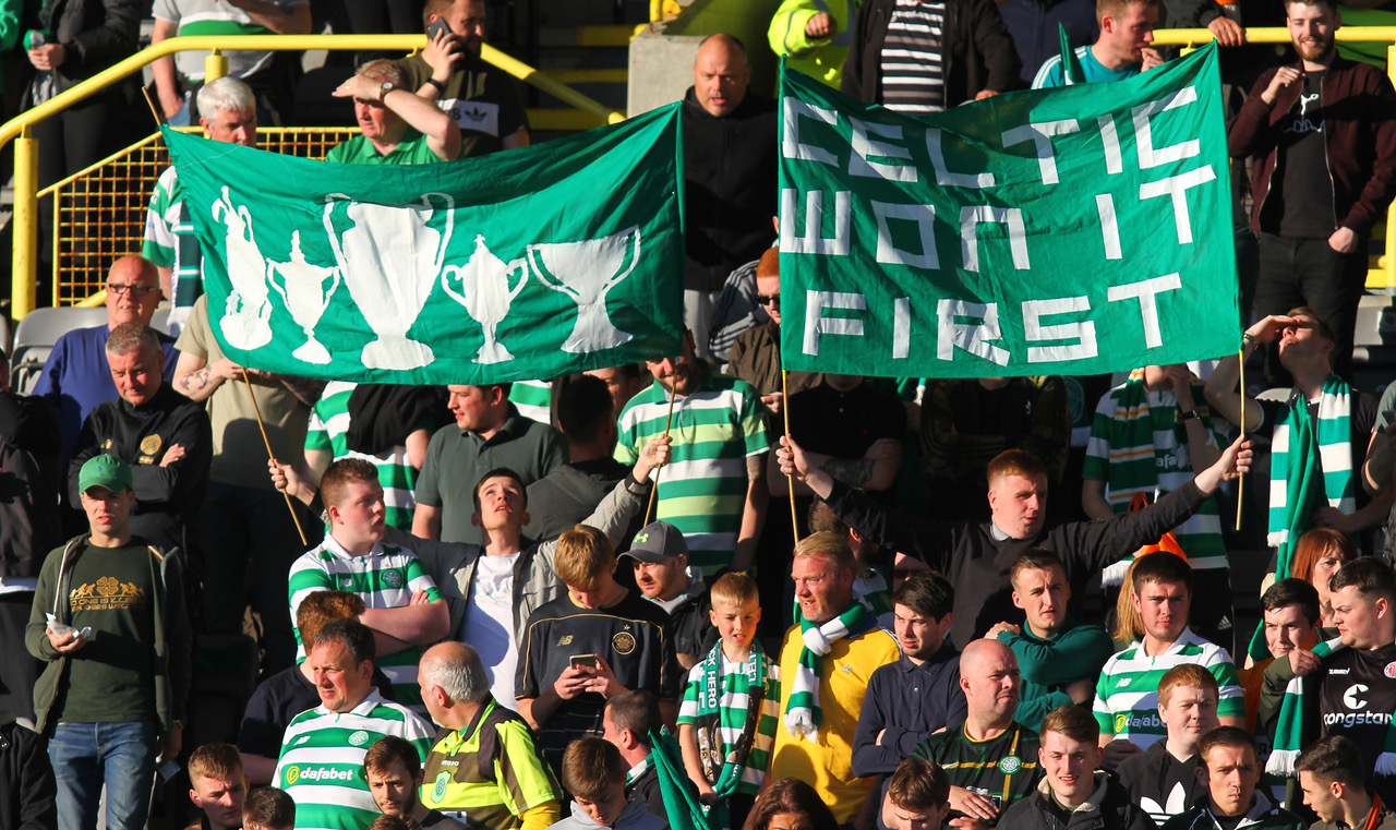 Partick Thistle v Celtic, Firhill May 2017 