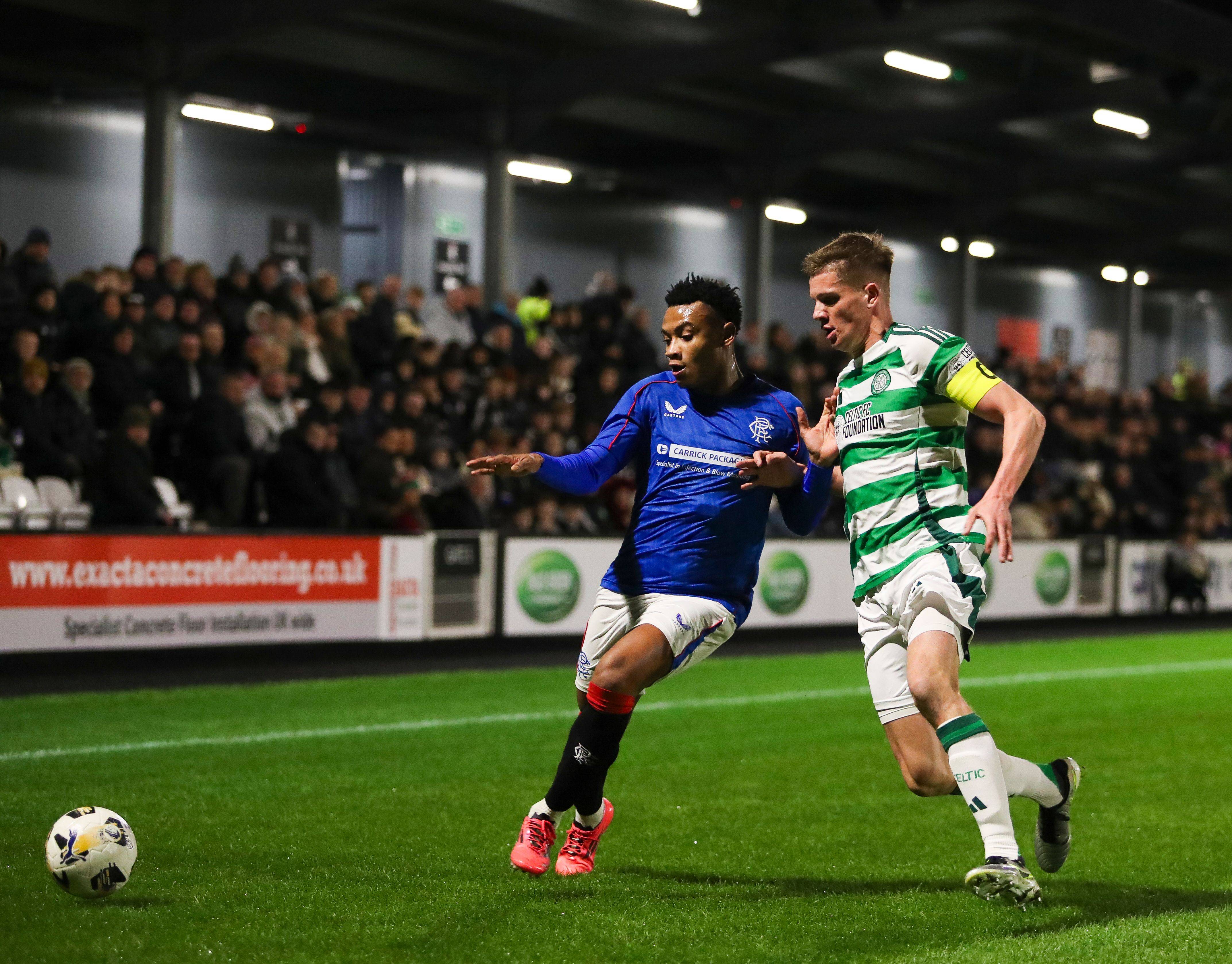 Mitchell Robertson of Celtic B 