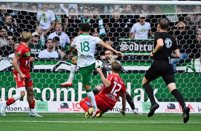 Hammarby's Sebastian Tounekti