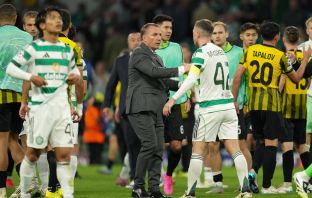 Brendan Rodgers and Callum McGregor