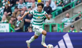 Shin Yamada of Celtic