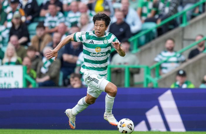 Shin Yamada of Celtic